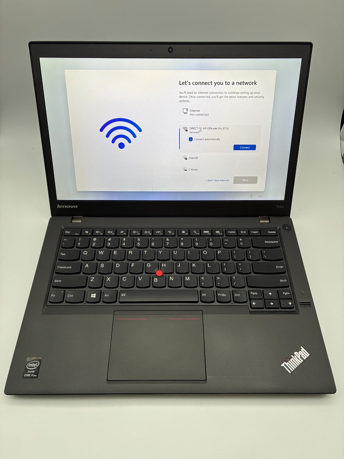 Lenovo ThinkPad T440s 14" i7-4600u 8GB 256GB Windows 11 Pro Charger 0096