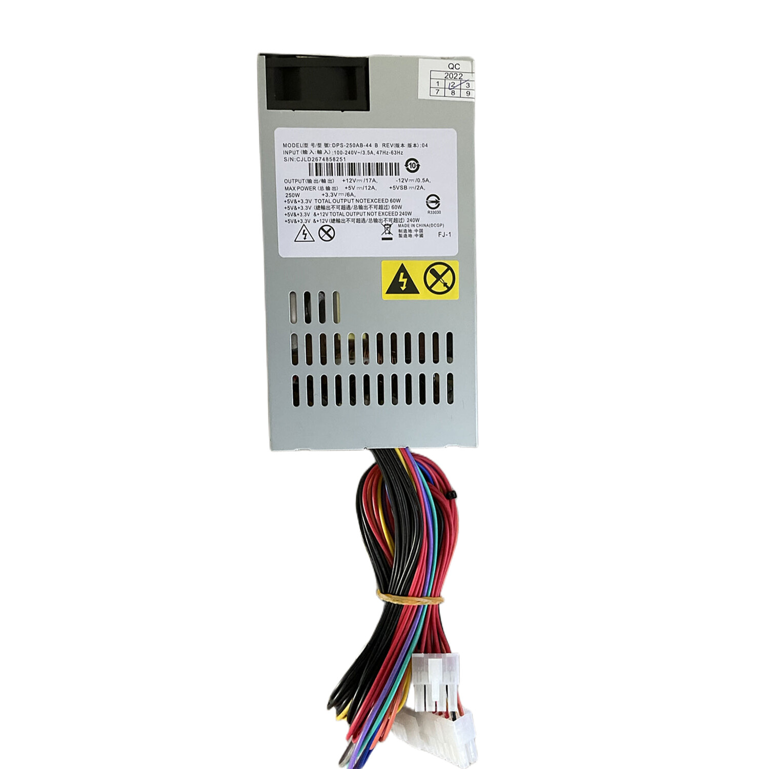250W Power Supply 24+12+8Pin For Synology DPS-250AB-44B DS1515+ DS1815+ DS1812+