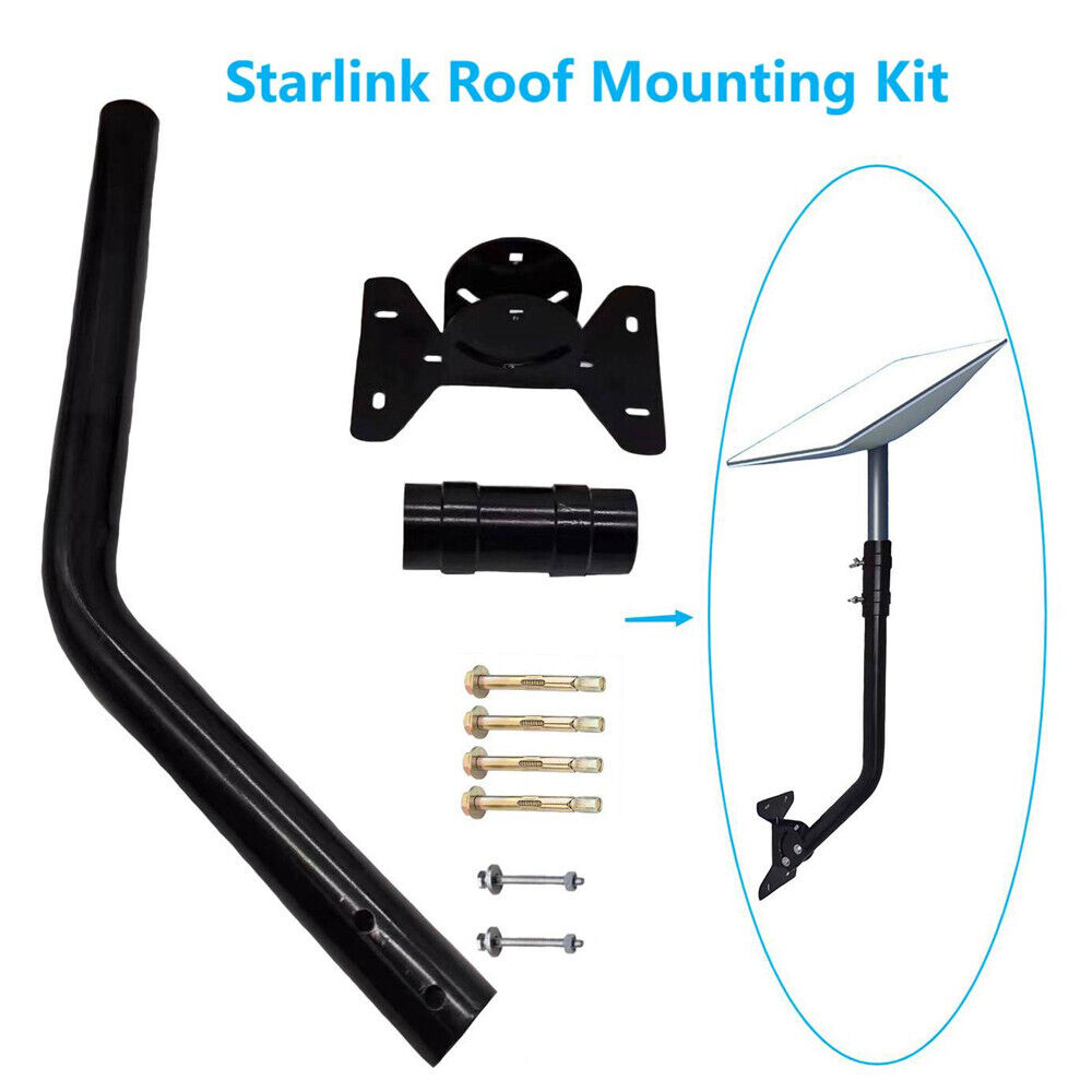 NEW  Under Eave Mount Kits Compatible with Starlink V2 Rectangular Dish