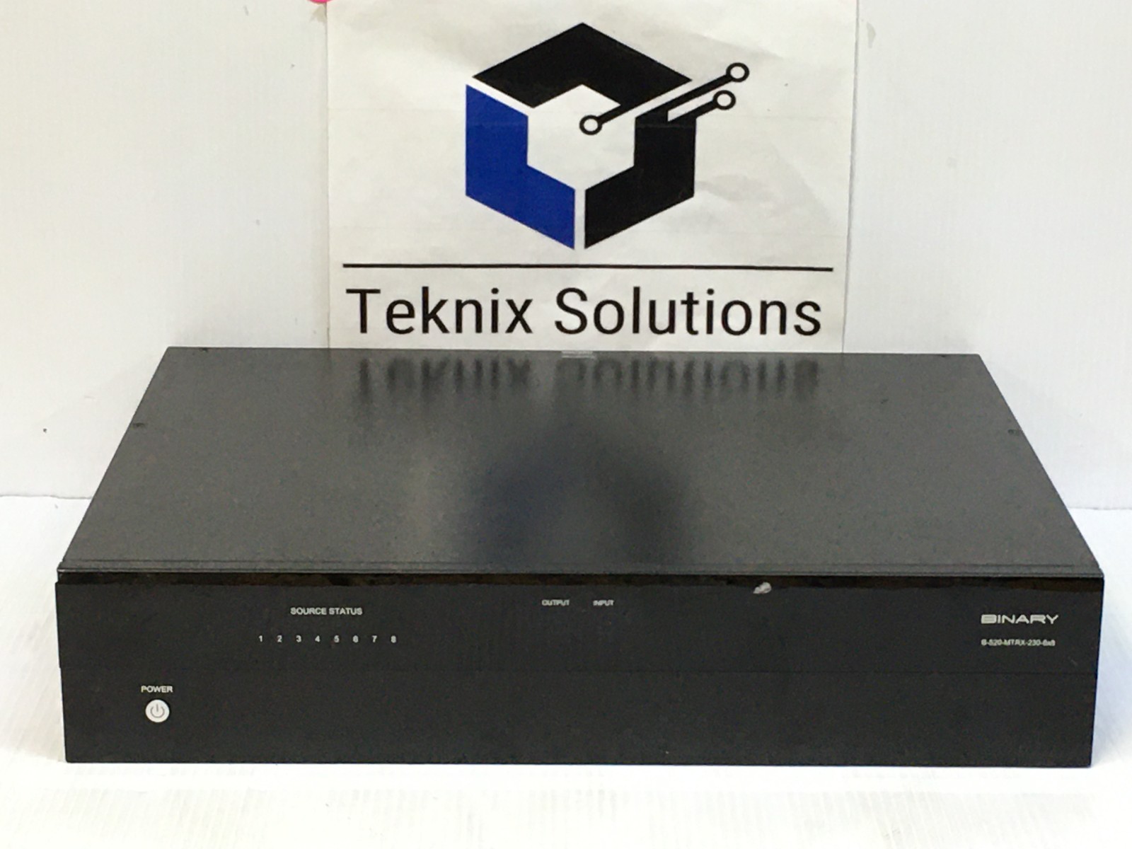 Binary B-520-MTRX-230-8X8 HDMI Matrix Switcher UNTESTED NO POWER SUPPLY