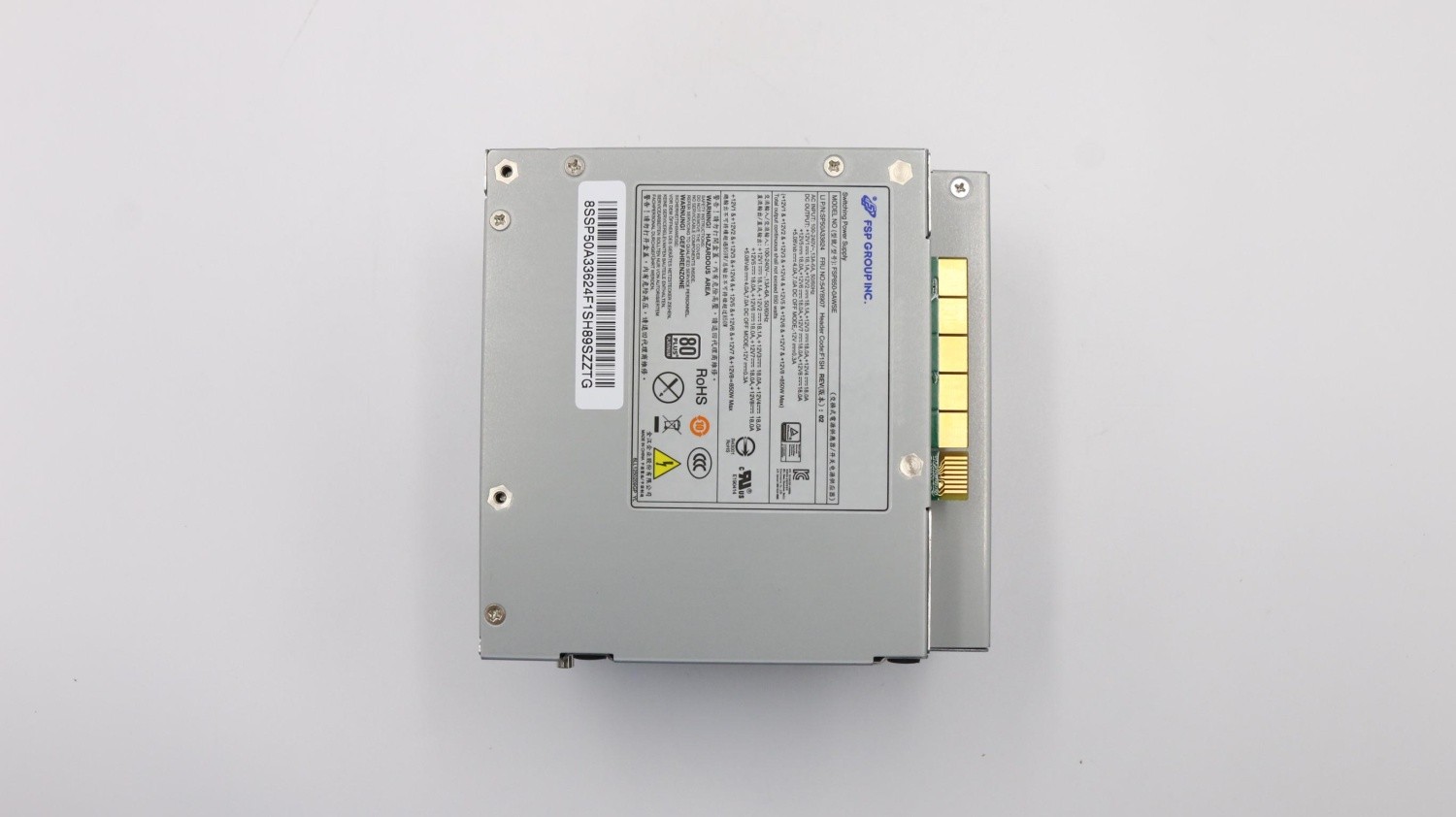 Genuine 54Y8907 Lenovo ThinkStation Power Supply 850W