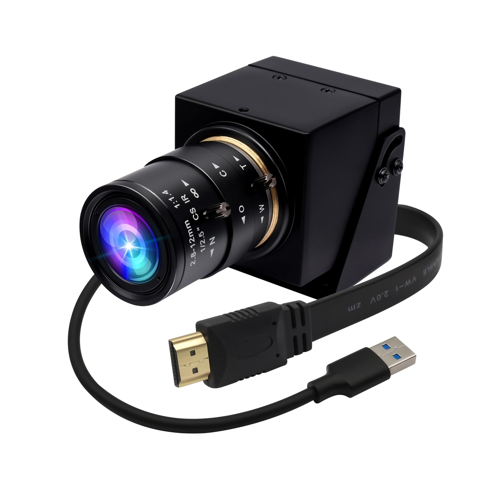 ELP 4k 60fps USB3.0 Camera HDMI Webcam Dual Output for TV Monitor Laptop Manu...