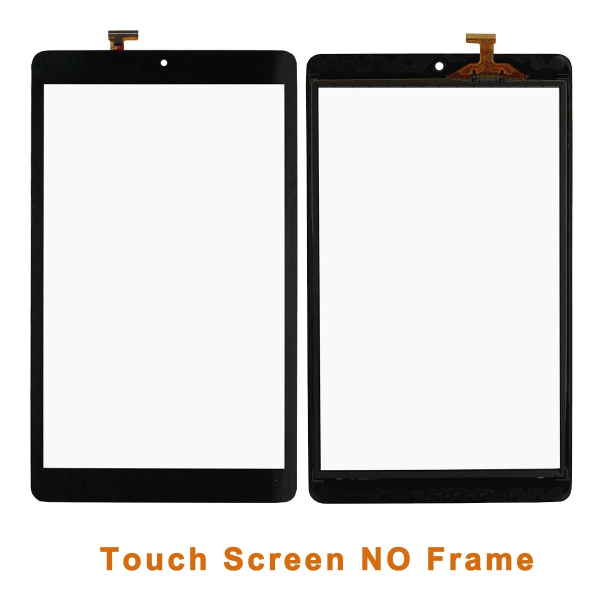 8" Touch Screen Digitizer Glass ±Frame For Alcatel 3T 9027 / Joy Tab 9029W 9029G