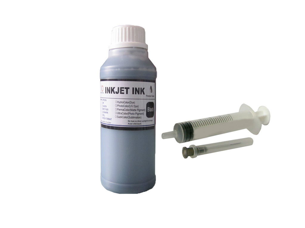250ml 10oz Black Ink Refill kit for HP 564XL 920XL 940XL 932XL 950XL Cartridge