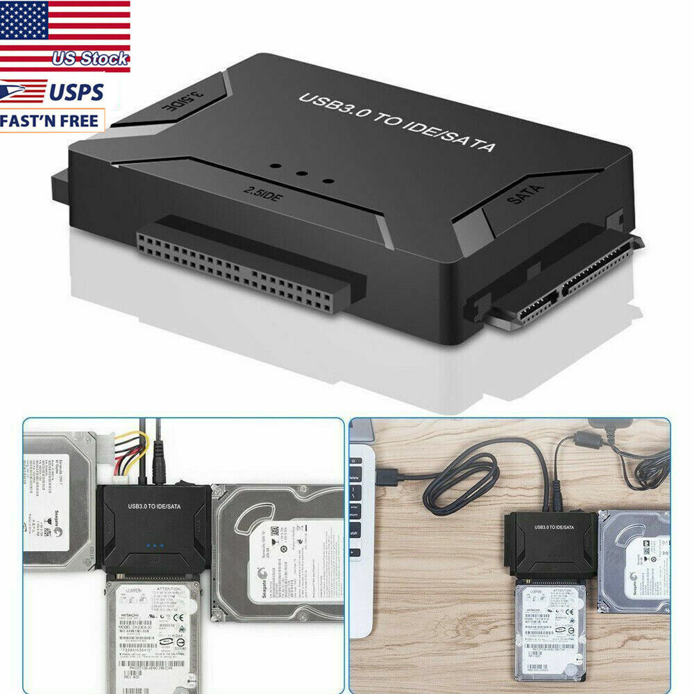 External Hard Drive Reader Recovery Converter for Universal 2.5" 3.5" HDD/SSD