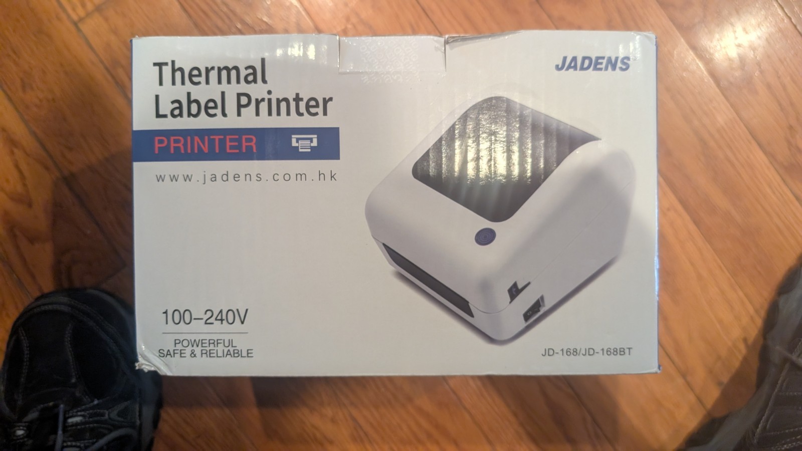 JADENS Bluetooth Thermal Shipping Label Printer - JD-168BT
