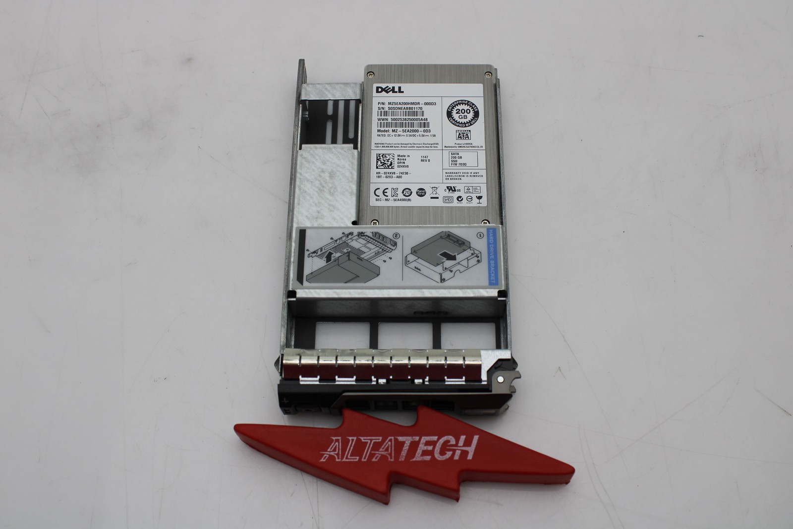 Dell 24XV8 200GB SSD SATA 2.5 3G | Server | Storage