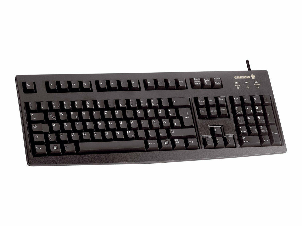 Vintage Cherry G83 - 6104 LUNEU - 2  Keyboard US/S Black, USB, 104 key layout 