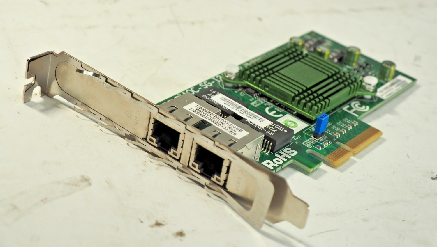 Supermicro AOC-SG-I2 Dual Port Gigabit Network Adapter Card