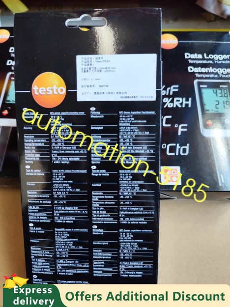 1PC Testo175H1 Temperature and Humidity Recorder Brand New FedEx or DHL