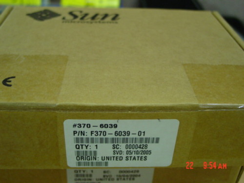 NEW SUN 512MB MEMORY FOR V60X/V65X 370-6039