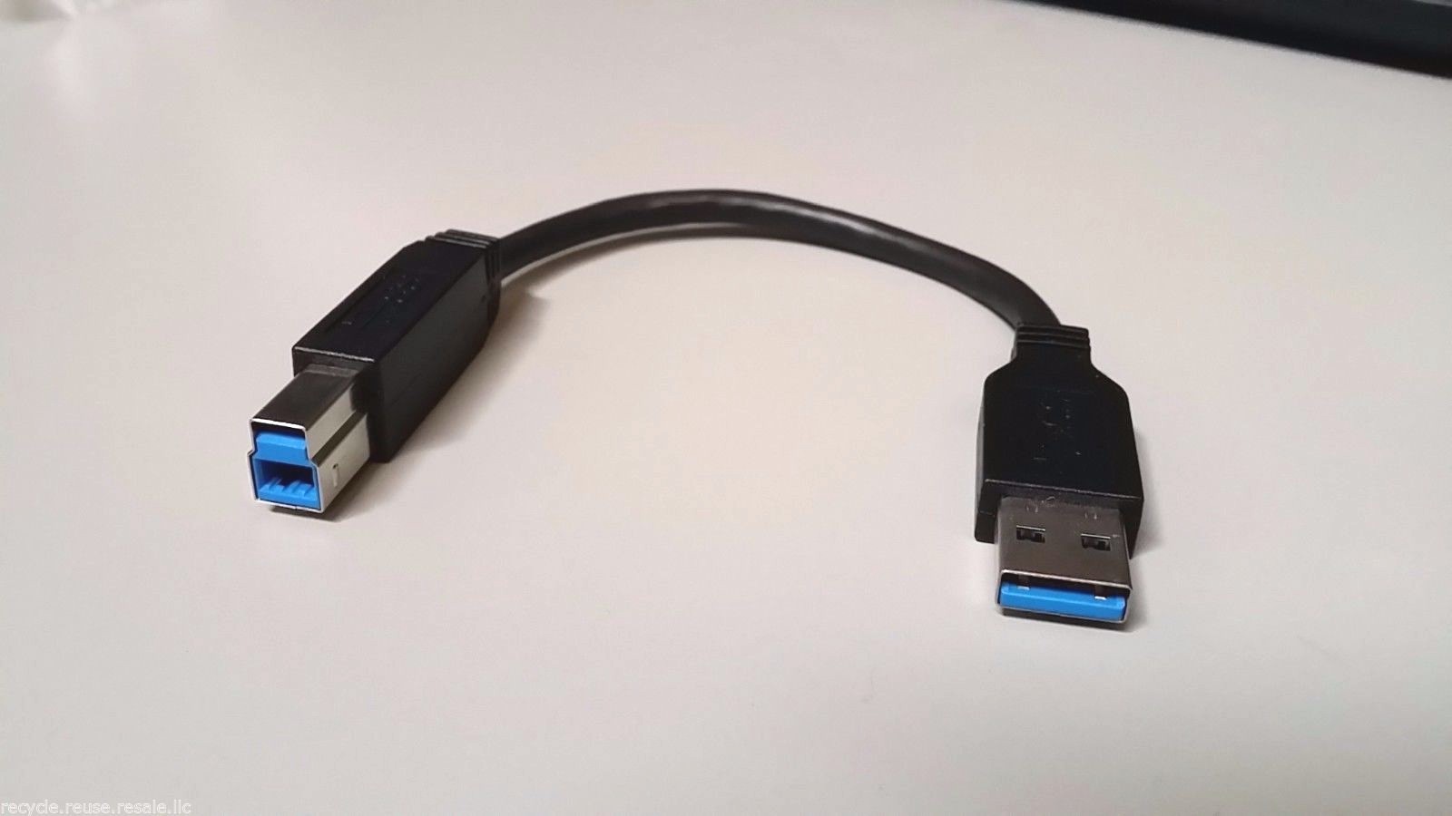 FOXCONN 6" SHORT USB 3.0 Cable Std A to Std B Male to Male High Speed Printer l3
