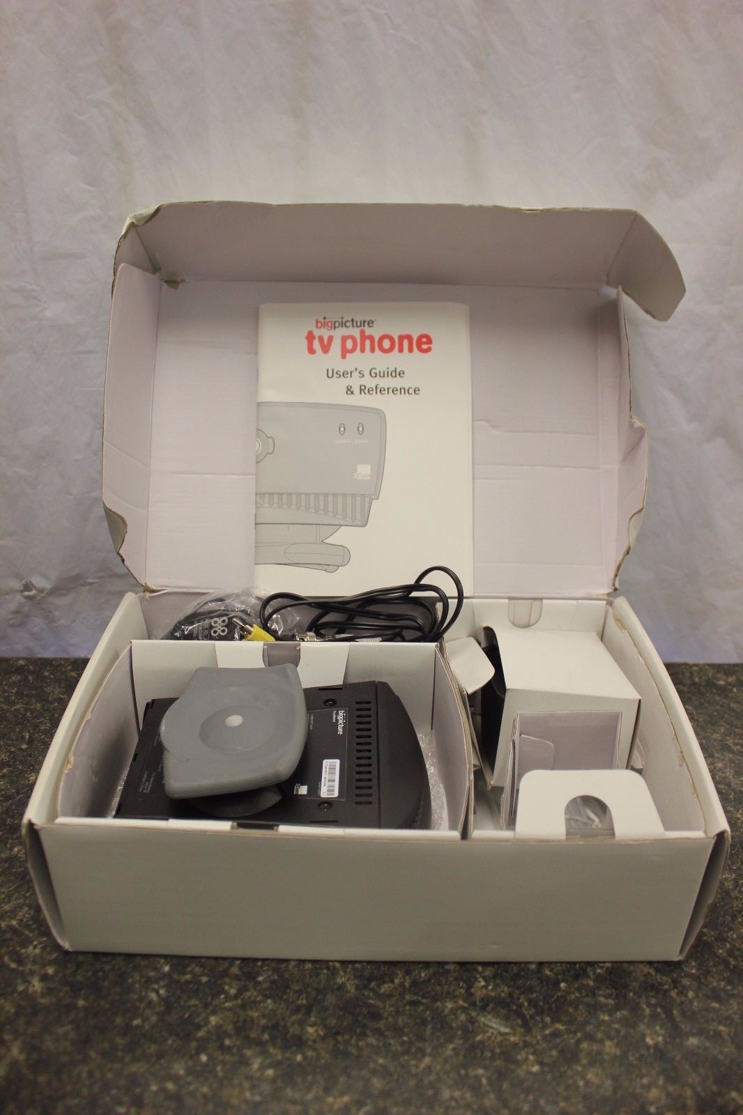 3COM BIG PICTURE TV VIDEO CAMERA PHONE 2484 78052-1 (JO) BB-3