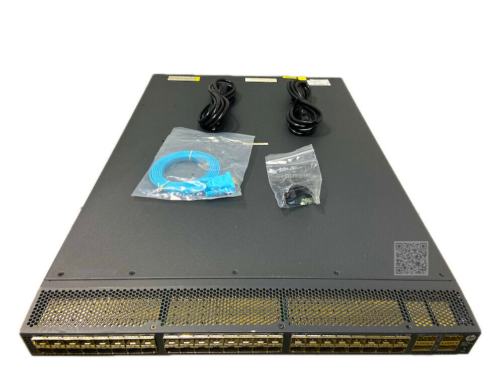 JH302A I HPE FlexFabric 5900CP-48XG-4QSFP+ Front-to-Back AC Switch Bundle JG838A