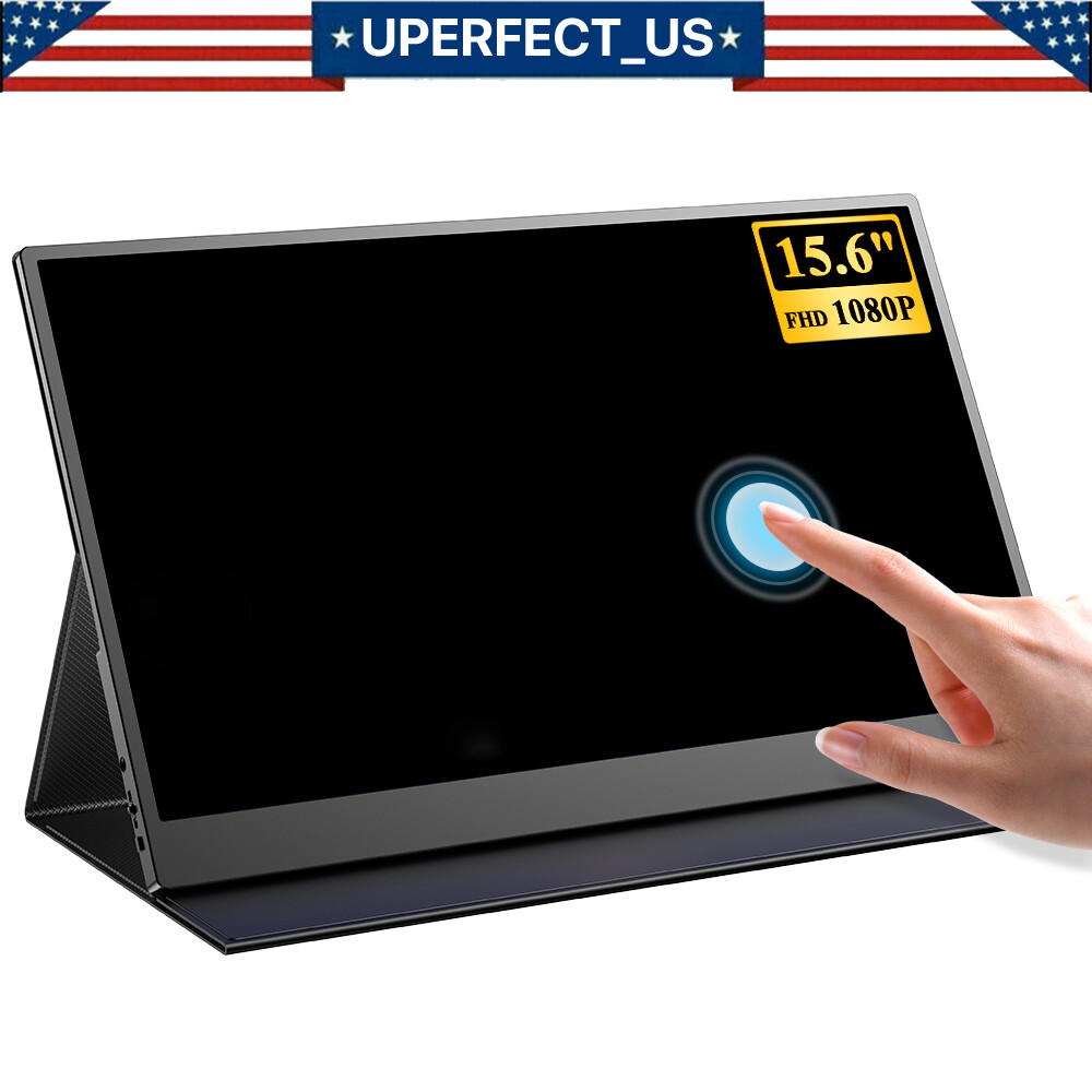 Uperfect Portable Touch Monitor 15.6" Full HD 1920*1080 Display Touchscreen Used