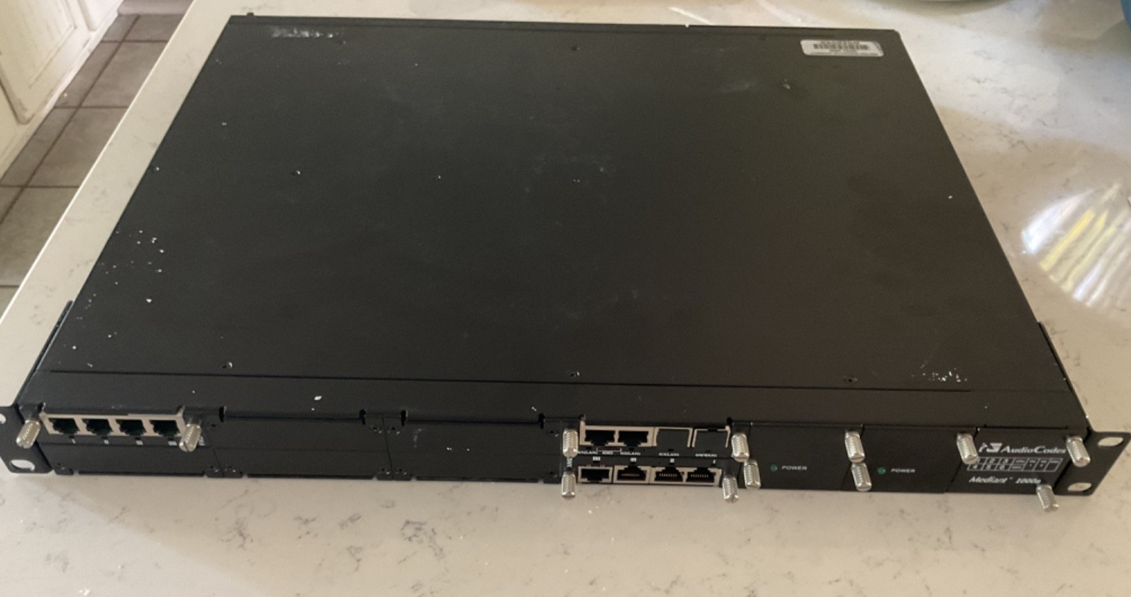 AudioCodes Mediant 1000B GTPM00693 SIP VoIP Media Gateway