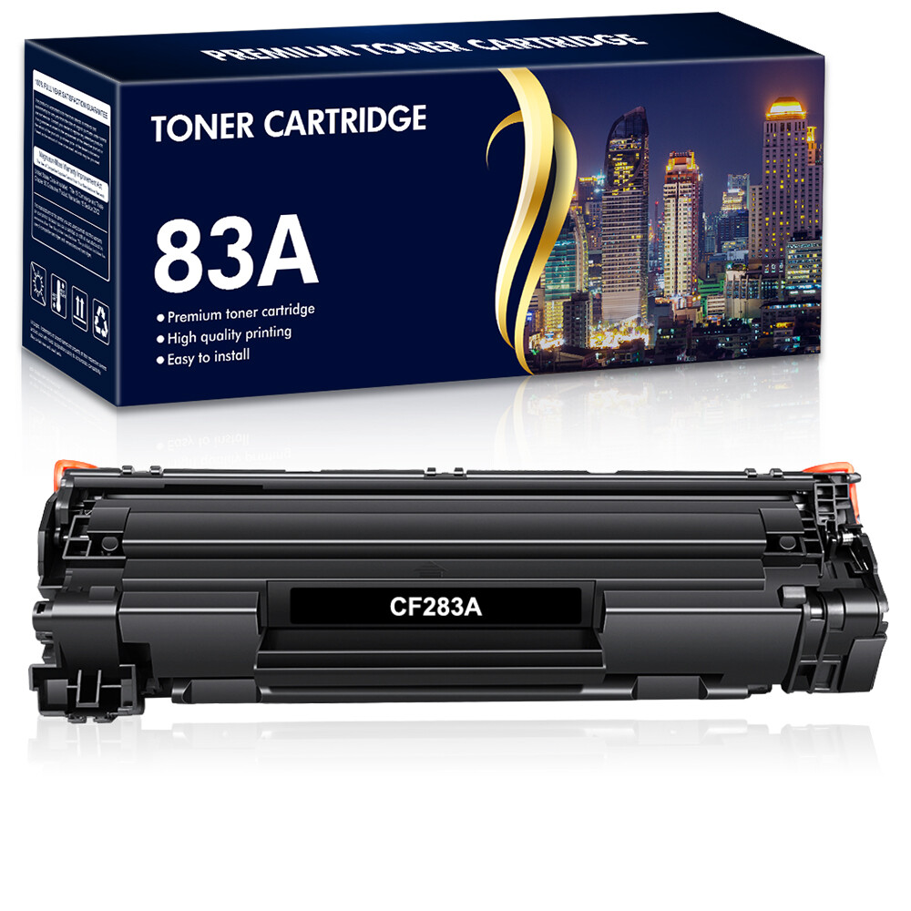 1-10PK CF283A Toner for HP 83A Toner Cartridge LaserJet Pro M225dw M127fw LOT