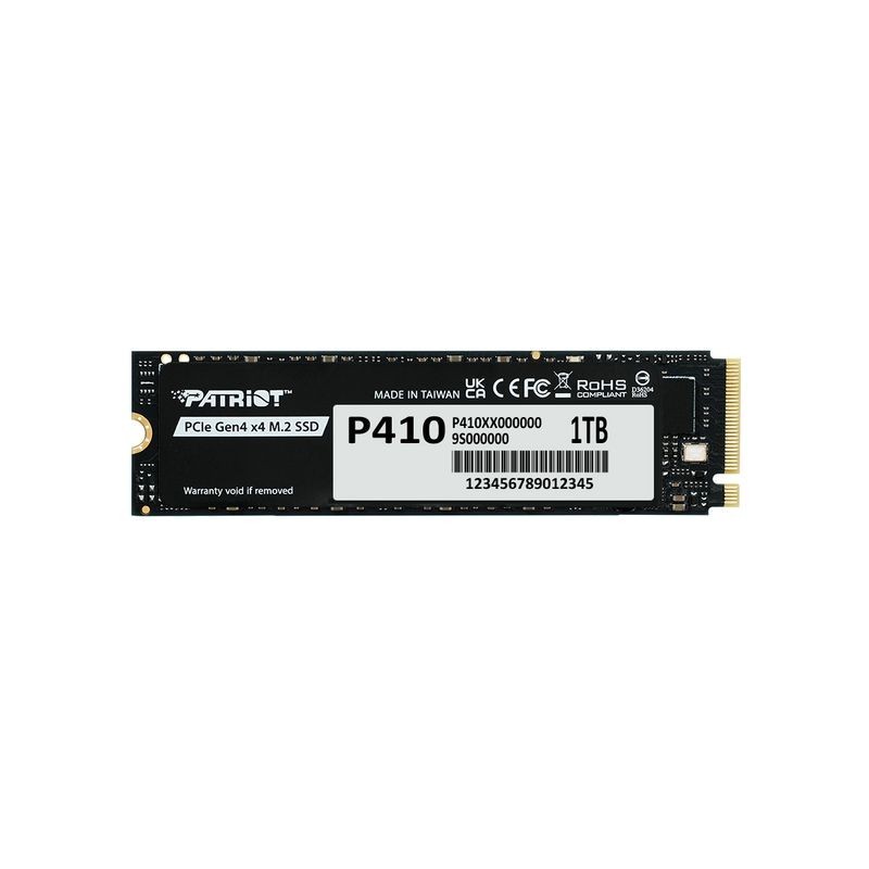 Patriot P410 1TB M.2 2280 PCIe Gen4 x4 NVMe 1.4 5000MB/s Internal SSD PC/Laptop
