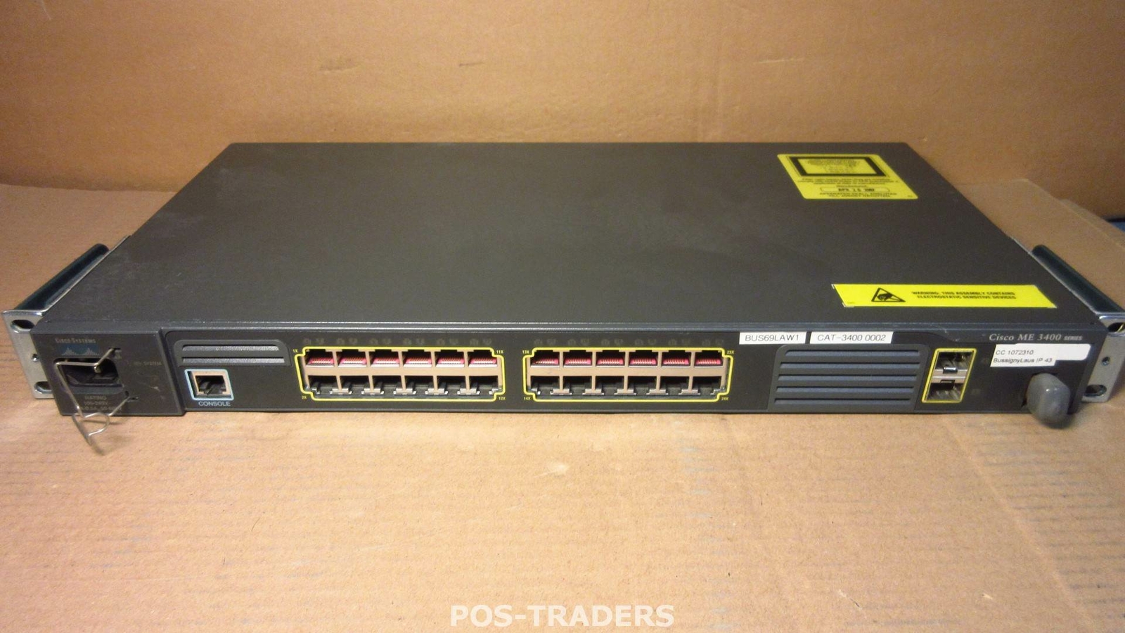 Cisco ME-3400-24TS-A ME 3400 Series 24 Port Layer 3 Access Switch 2x SFP Ports