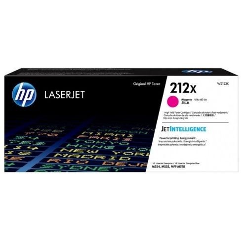 HP 212X (W2123X) High Yield Magenta Toner Cartridge for HP LaserJet