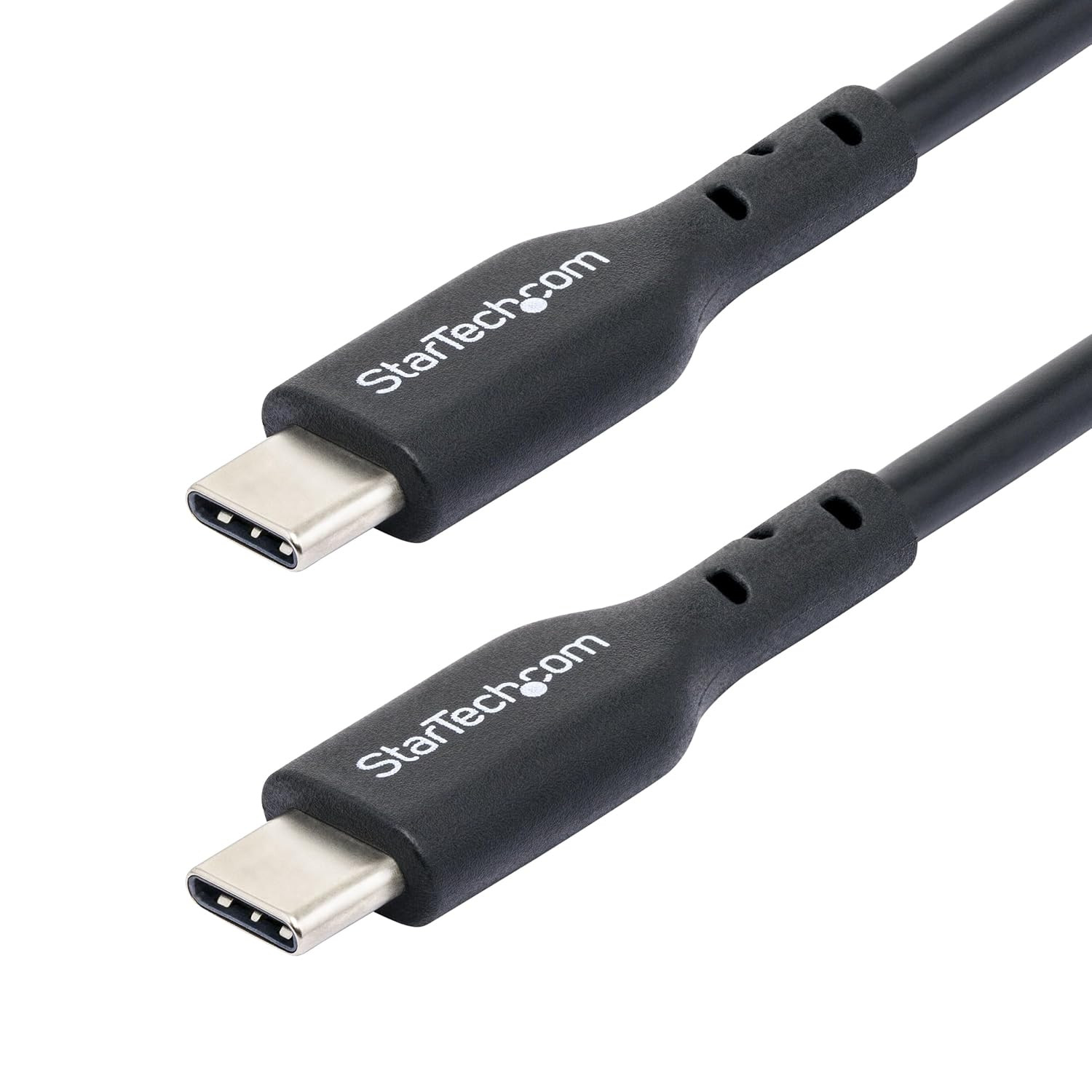 Startech 15Ft/4.5M USB-C to USB-C Charging Cable, Black (USB2CC15FBKE)