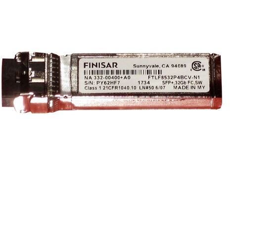 NetApp SFP28 32G SW FC 332-00400+A0 FTLF8532P4BCV-N1 850nm over MMF