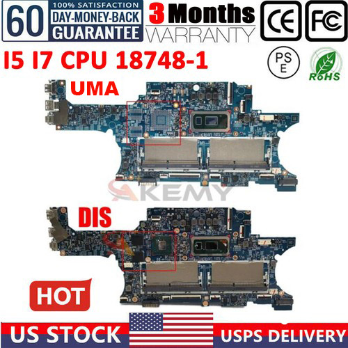 18748-1 LAPTOP MOTHERBOARD FOR HP ENVY X360 15-DR 15T-DR100 I5 I7 CPU TESTED OK