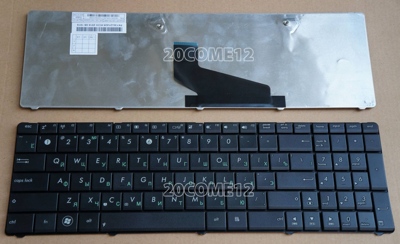 New for Asus K53BE K53BR K53BY K53TA K53TK K53U K53Z K73BY K73T Keyboard Russian