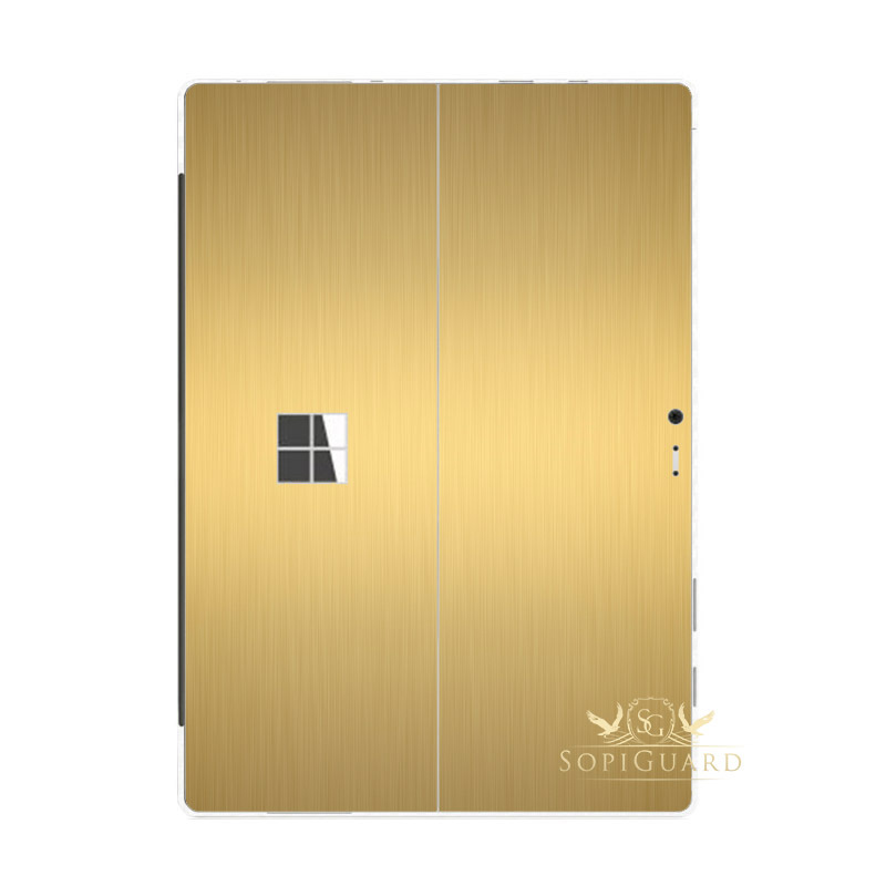 SopiGuard 3M Avery Carbon Matte Brushed Sticker Skin for Microsoft Surface Pro 6