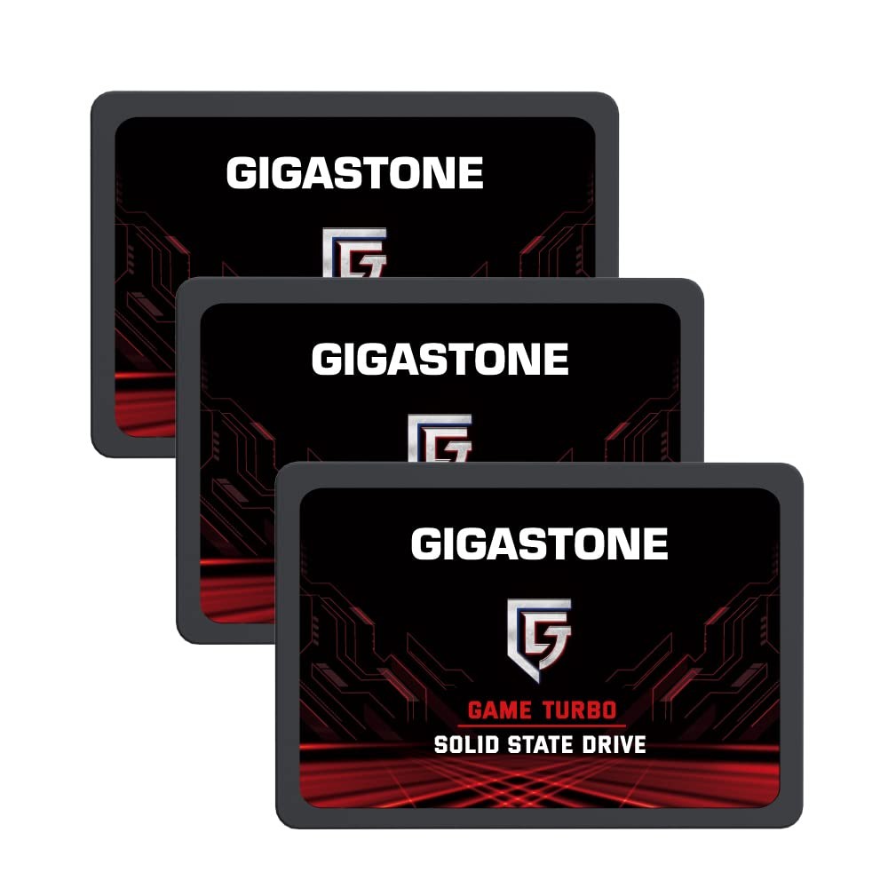 Gigastone 256GB Game Turbo SSD (3-Pack) 256GBx3, GAME TURBO 3-Pack