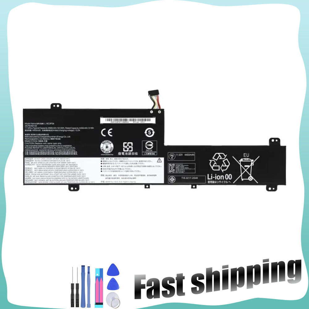 New L19L3PD6 L19M3PD6 L19C3PD6 Battery for Lenovo IdeaPad FLEX 5-14 5-15