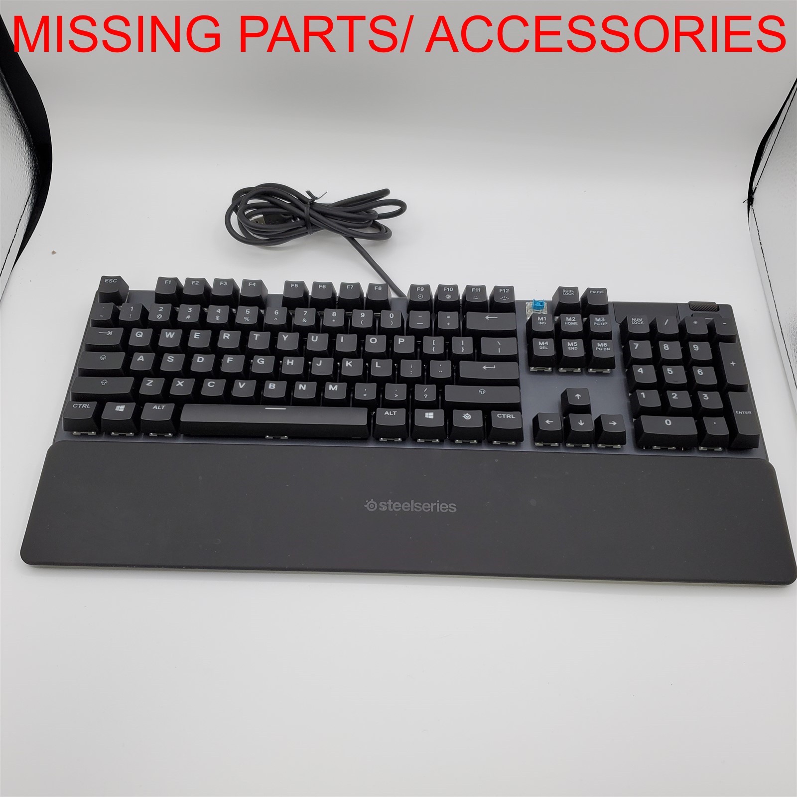 SteelSeries USB Apex 5 Hybrid Mechanical Gaming Keyboard [64539] *READ*