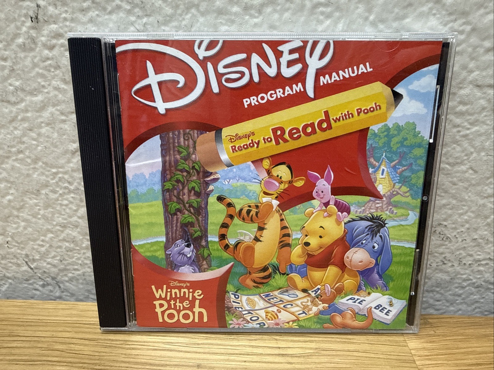 Disney's Ready to Read With Pooh Program Handbook CD (PC, Mac, CDROM)