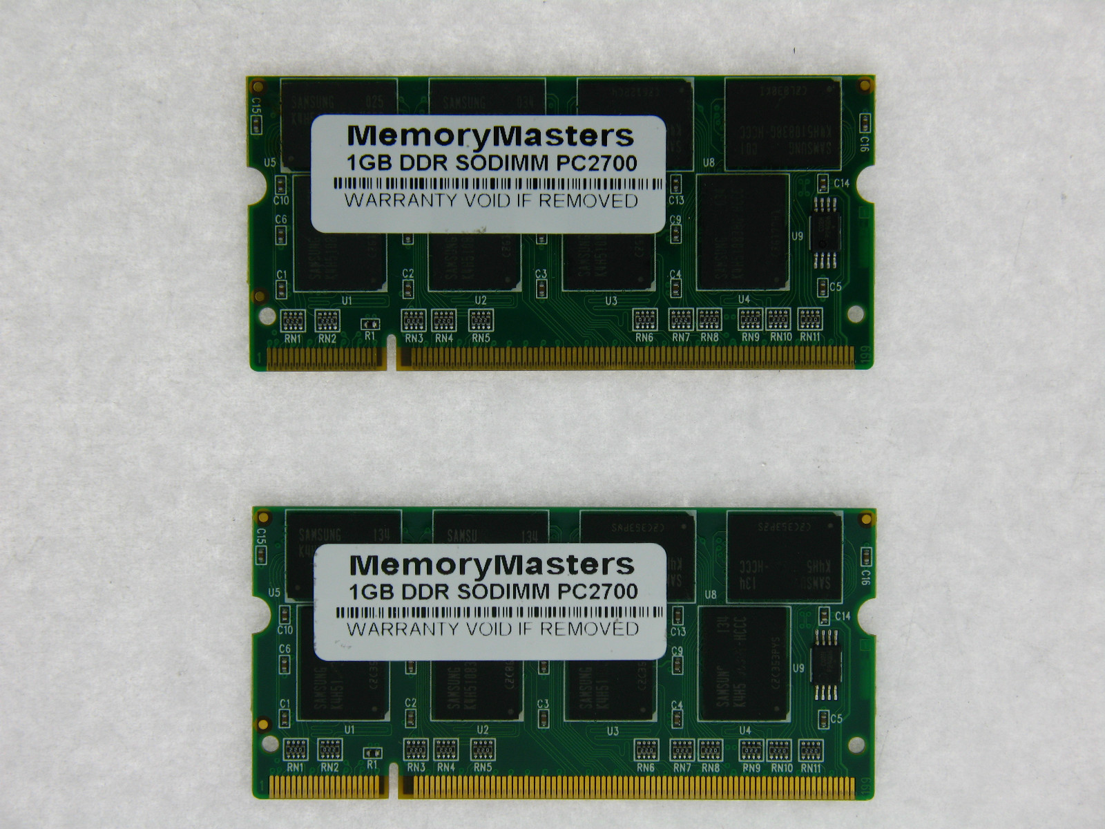 NEW 2GB 2X1GB PC2700 DDR 333mhz 200Pin Dell Latitude D400 D500 D505 D600 D800