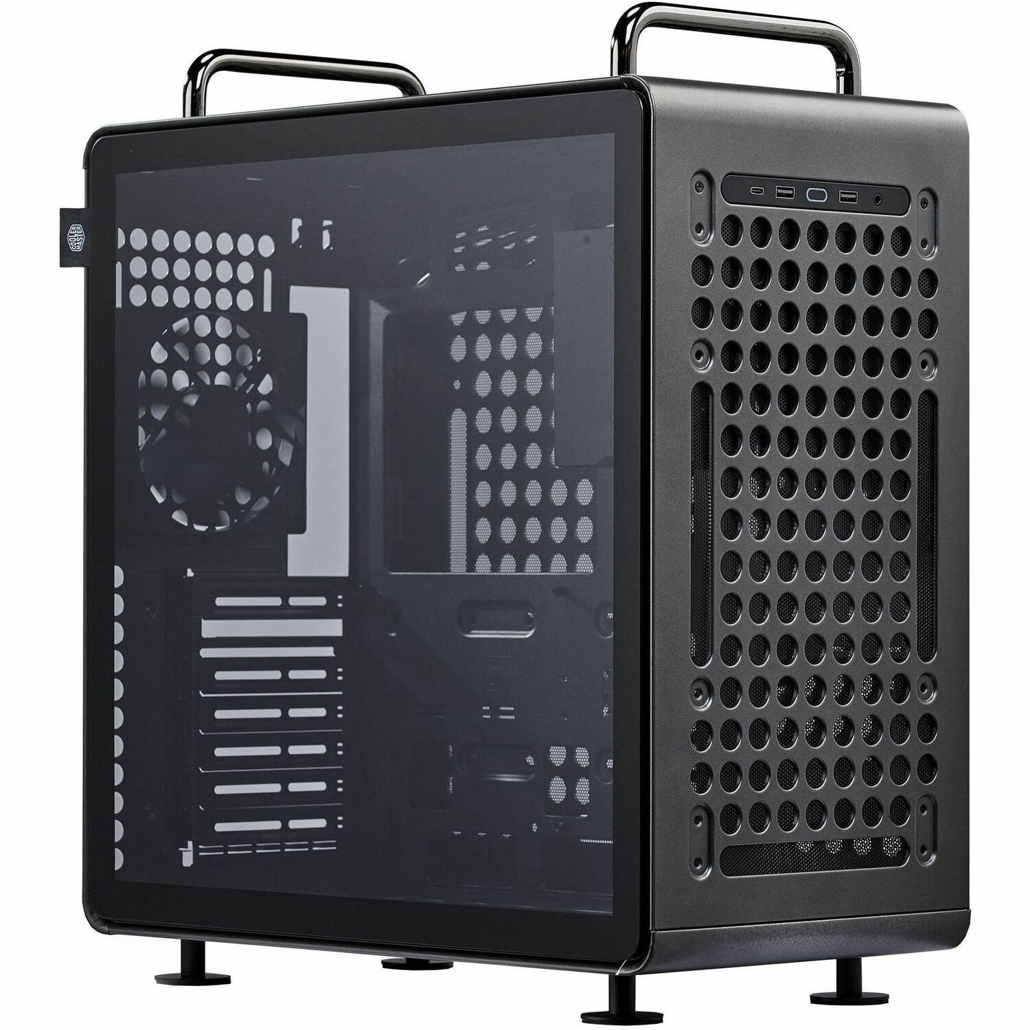 Cooler Master Q540-MGNN-S00 CA-Q540MG QUBE 540 ATX Mid-Tower Case Tempered Glass