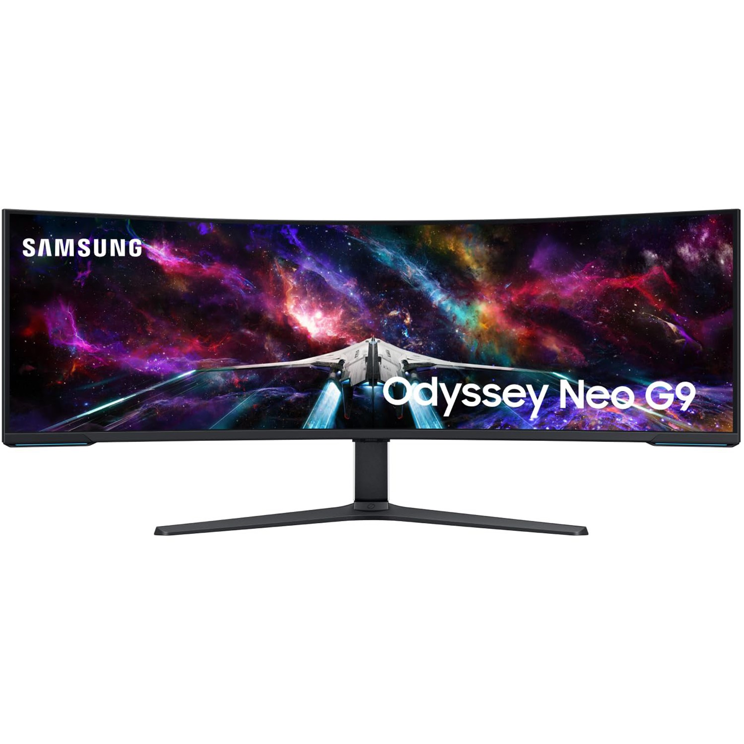 Samsung 57" Odyssey Neo G9 Dual 4K Quantum Mini-LED Curved Gaming Monitor - Open