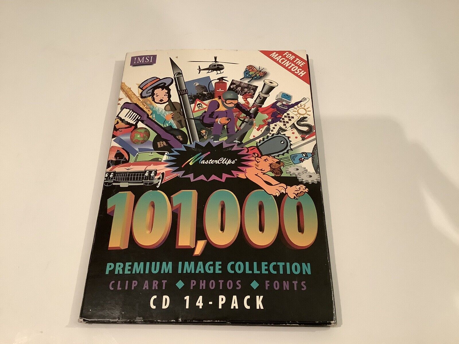 MASTERCLIPS 101,000 PREMIUM IMAGE COLLECTION CD 14 PACK FOR MACINTOSH