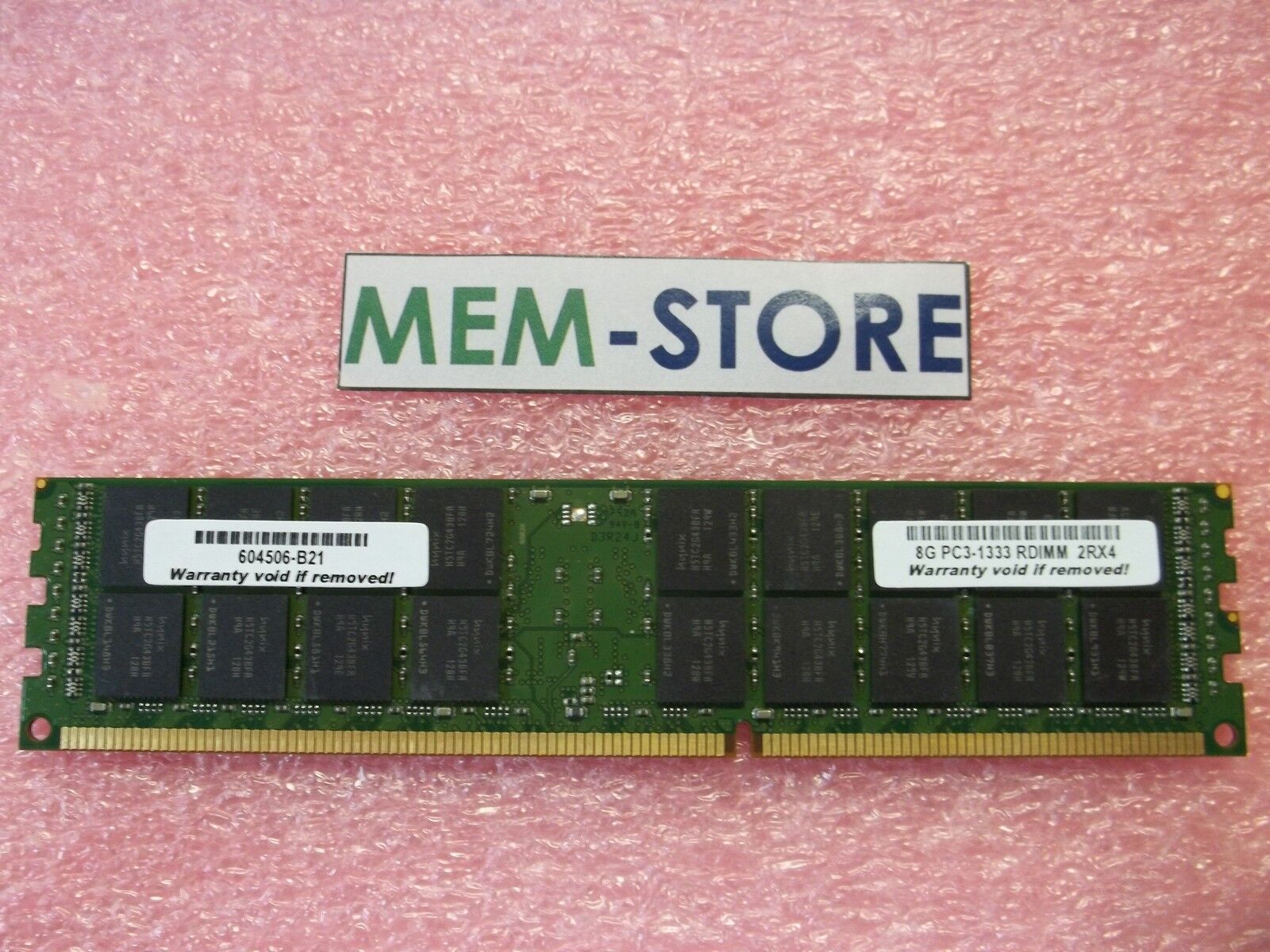 604502-B21 8GB PC3-10600 DDR3-1333 ECC  Memory HP ProLiant SL165s G7 SL335s G7