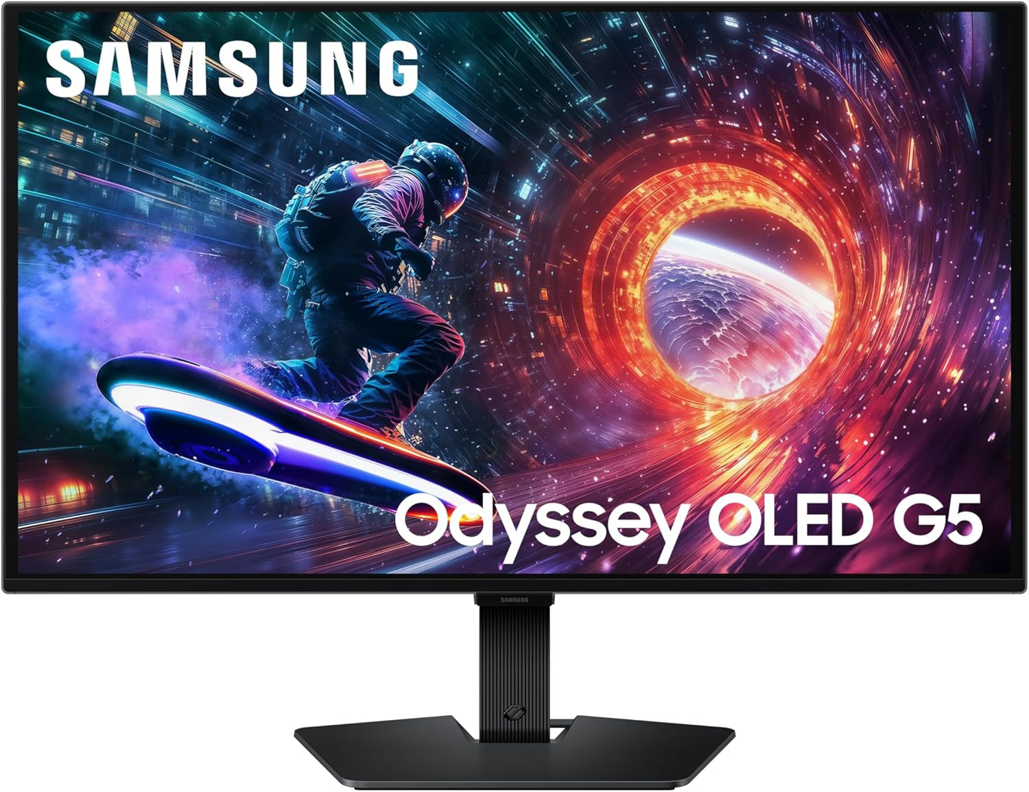 Samsung 27” Odyssey OLED G5 (G50SF) QHD & QD-OLED Gaming Monitor, 180Hz Refresh