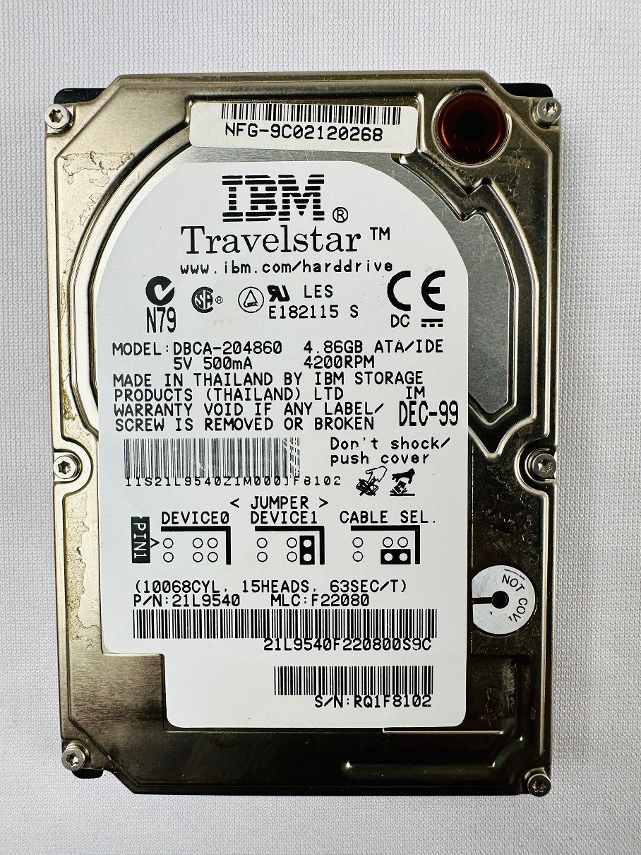 IBM 21L9540 DBCA-204860 Hard Disk Drive