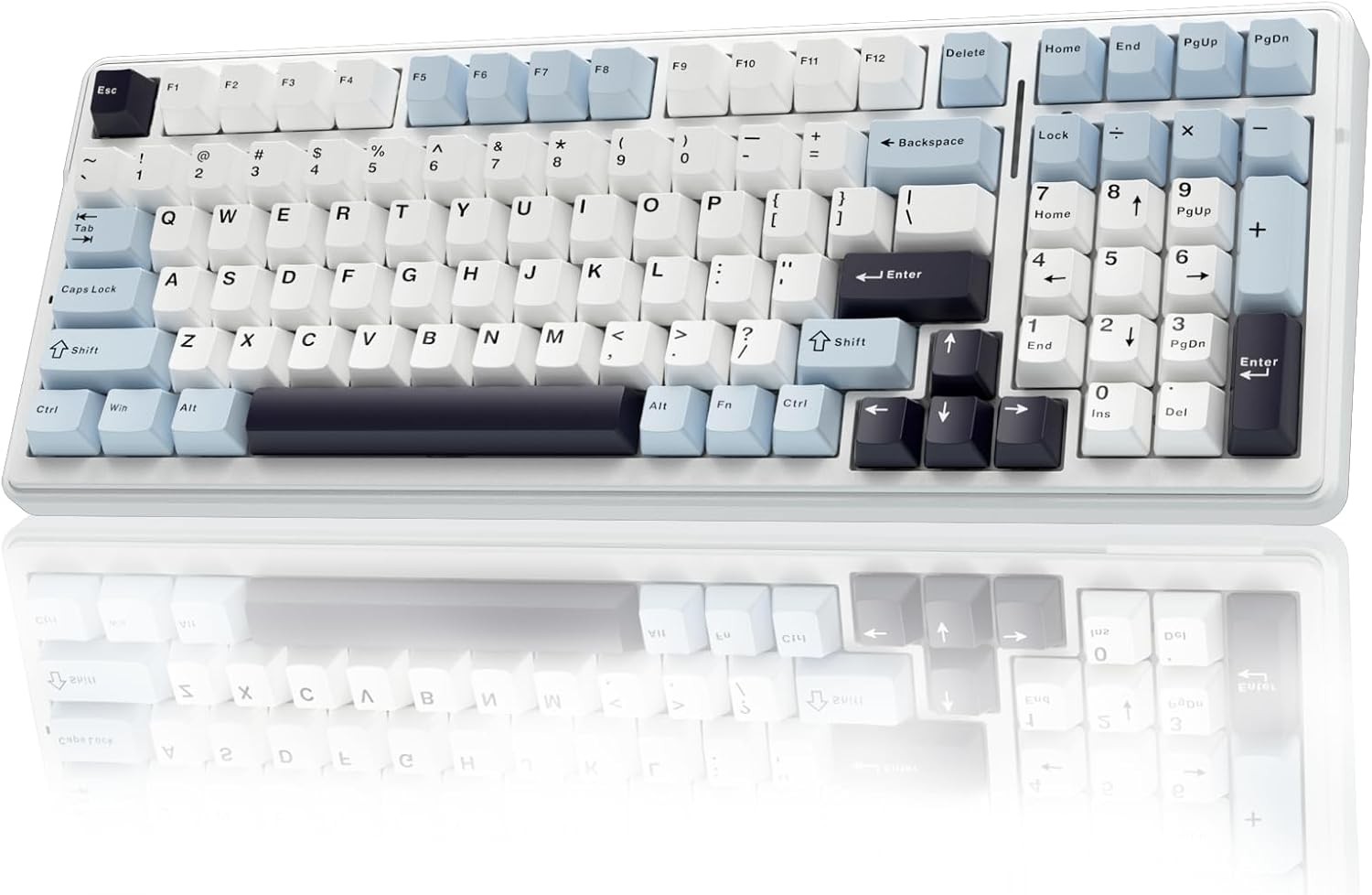 AULA F99 Wireless Gaming Keyboard Mechanical Tri-Mode Hot-Swappable Gasket Mount
