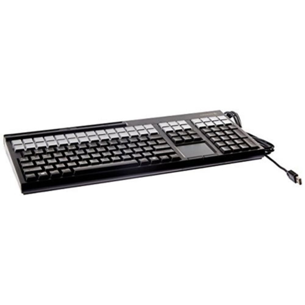 Cherry 17? Full-Size LPOS QWERTY Keyboard with Enhanced 127 Key Layout - Black