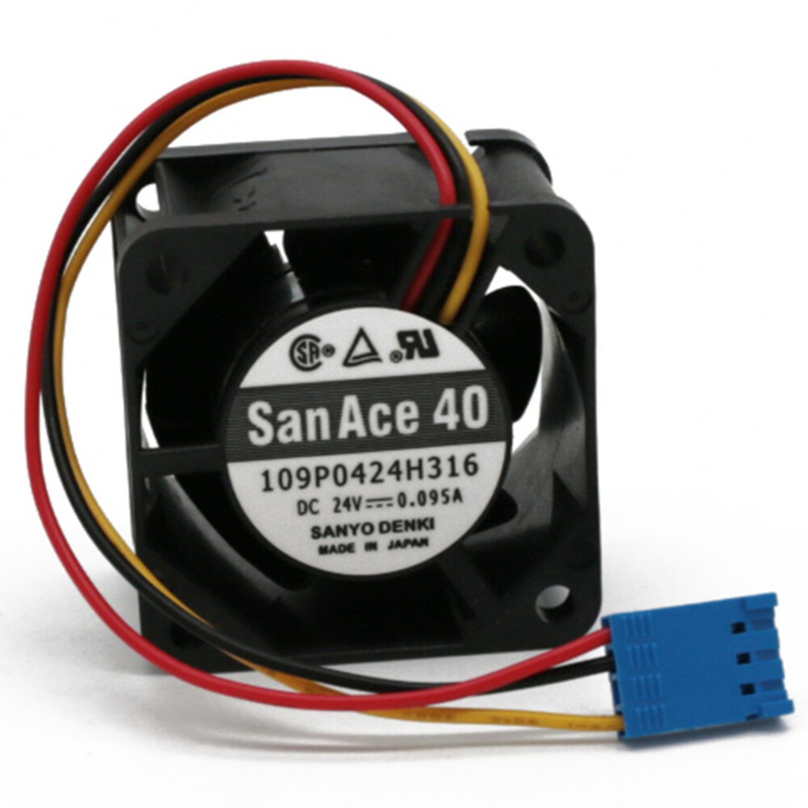 3pcs for SANYO DENKI San Ace 40 24V 1028 109P0424H316 0.095A Plug Cooling Fan