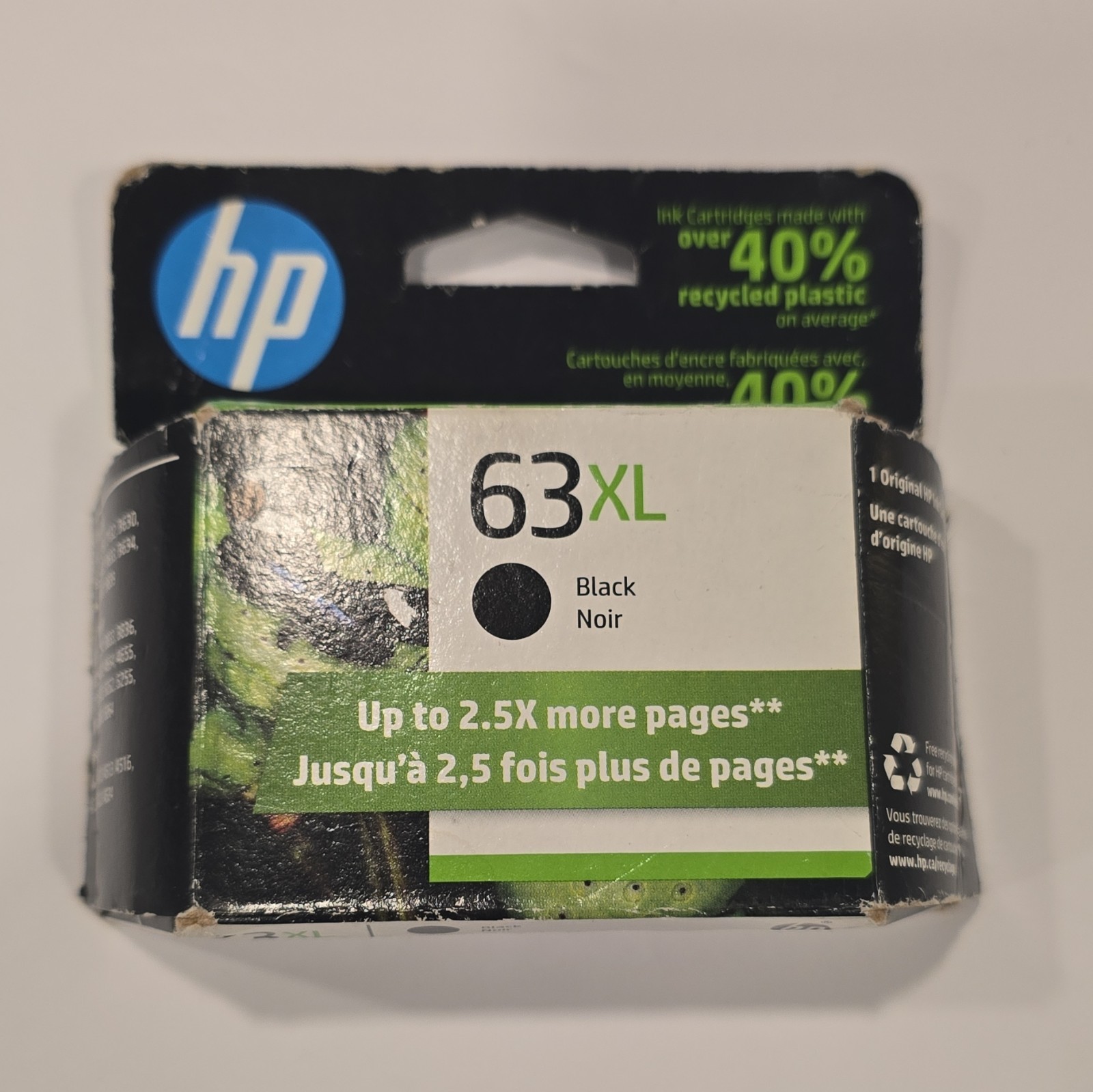 HP 63XL Genuine/Original Black Original Ink Cartridge