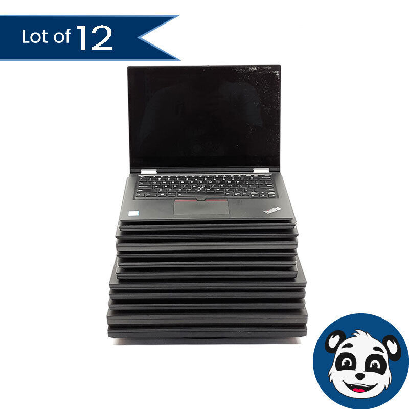 Lot of 12 LENOVO Laptops, Assorted Models, No RAM/OS/BATT/AC, 