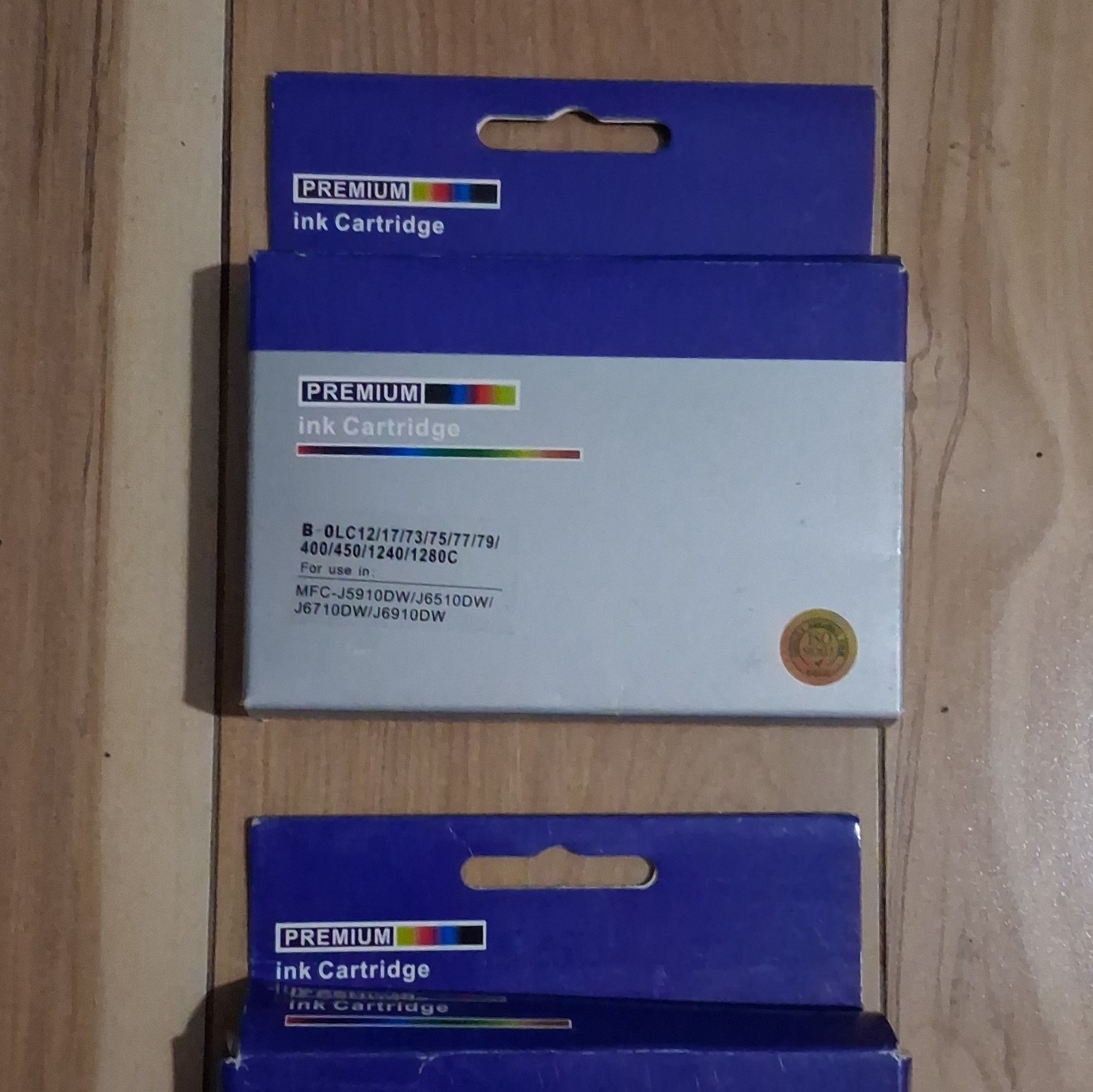 2 x Black Ink Cartridge for Brother LC12/17 MFC-J5910DW