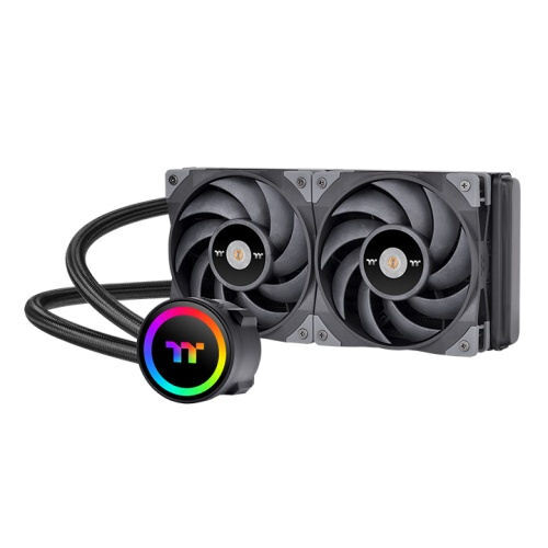 Thermaltake TOUGHLIQUID240 ARGB Sync AIO Water Cooler, CL-W319-PL12BL-A