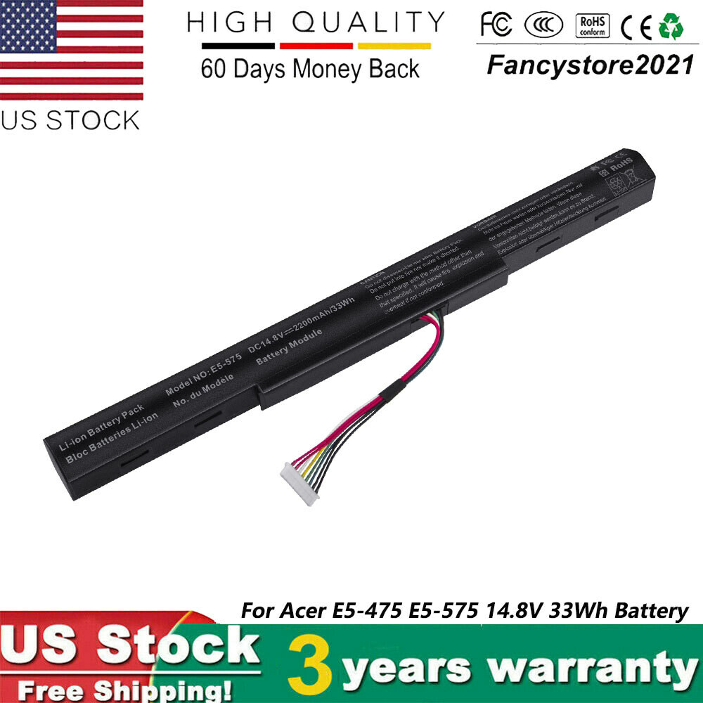 ✅AS16A5K Laptop Battery For Acer Aspire E5-575G E5-573T E5-772G E5-773G AS16A8K