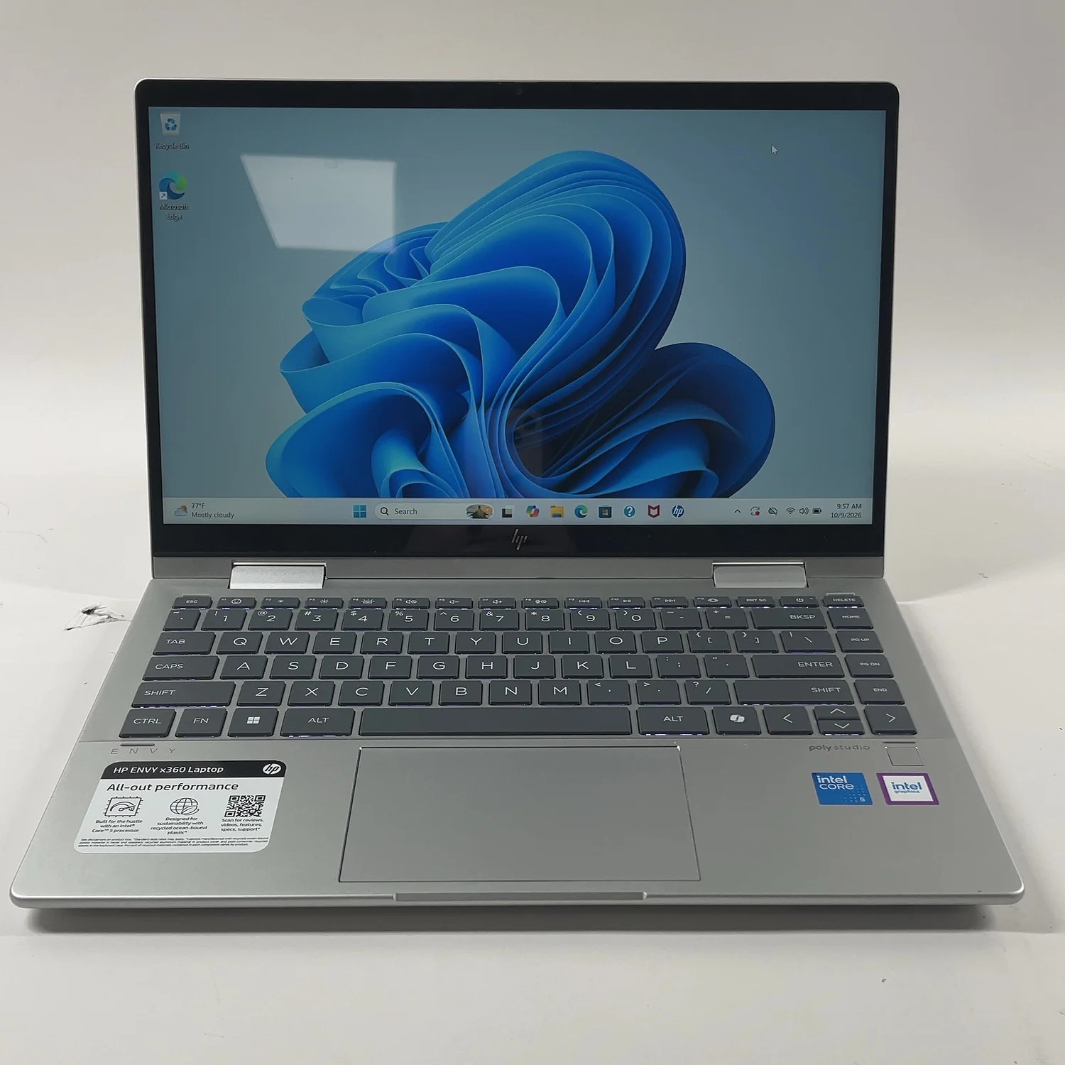 HP Envy x360 14-es1013dx 14" Core 5 120U 1.4GHz 8GB RAM 512GB SSD