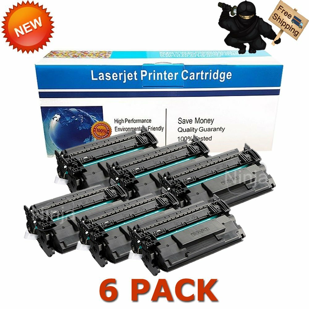6PK Compatible CF287A 87A Toner Cartridge For HP LaserJet Pro M501dn M501n